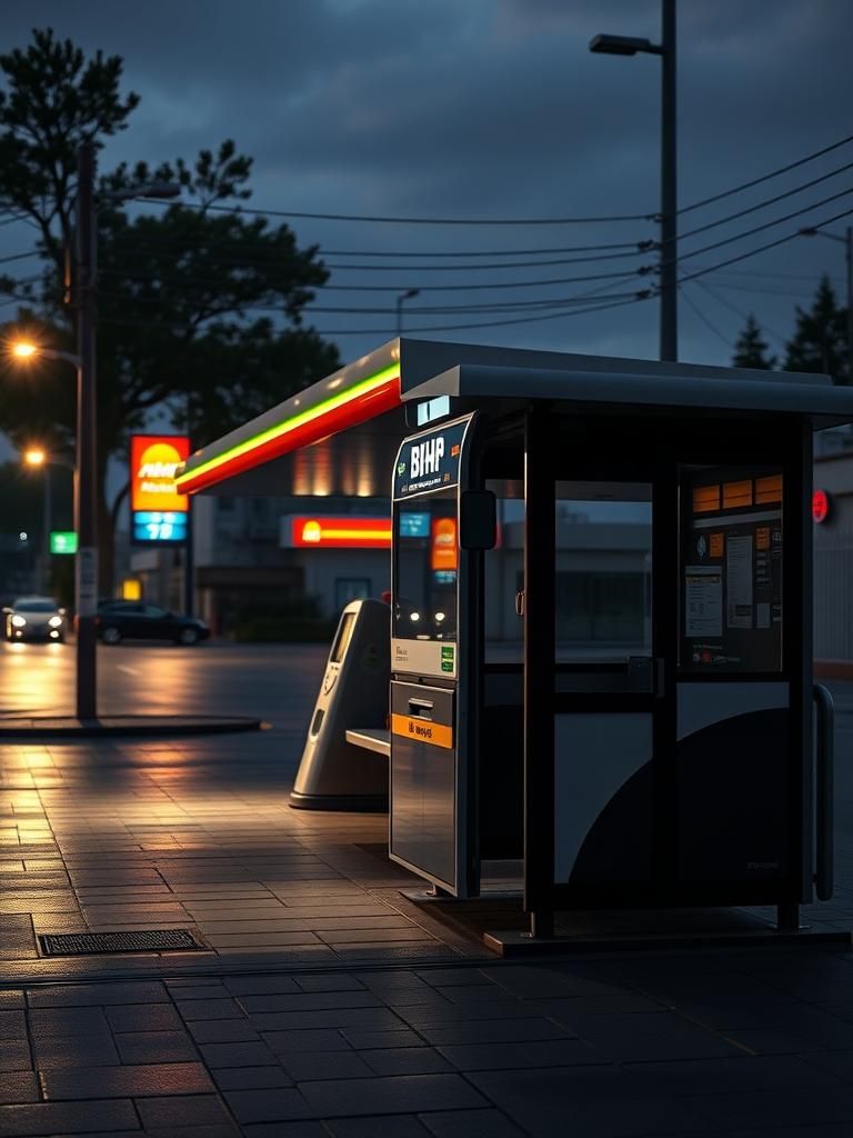 Bus Stop – BHP Petrol Station