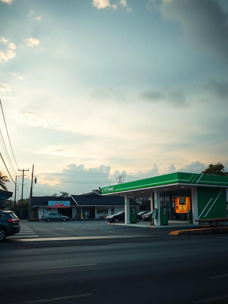 PETRONAS Jalan Gaya, Lawas