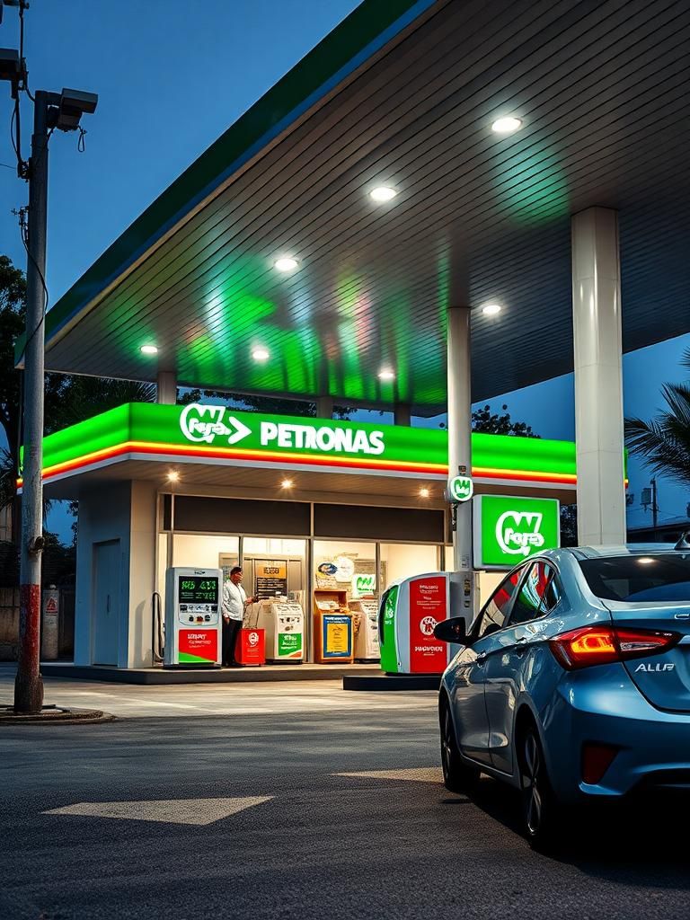 PETRONAS Juru Layby Arah Utara