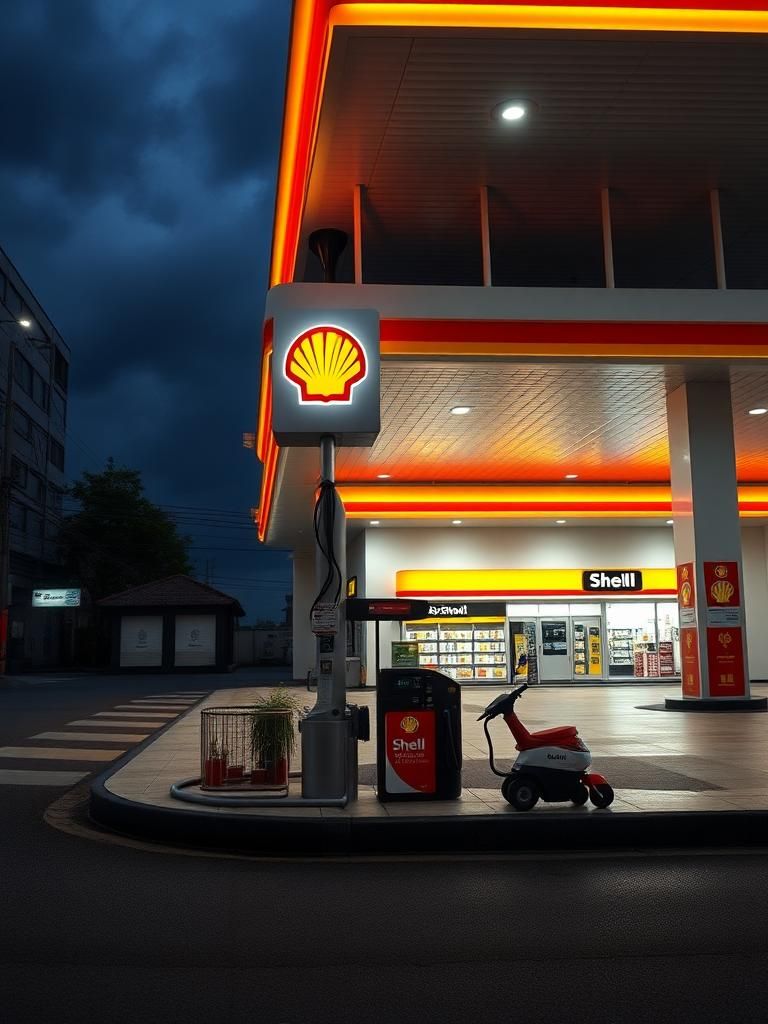 Shell R&R Gurun Arah Utara
